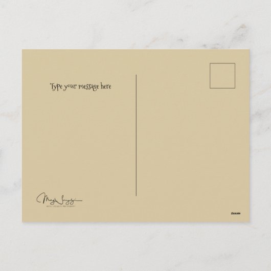 Bird Nest Old  Antiek Retro Brown Eggs Feestdagenkaart (Achterkant)