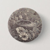 Bird Nest Ronde Button 5,7 Cm (Voorkant)