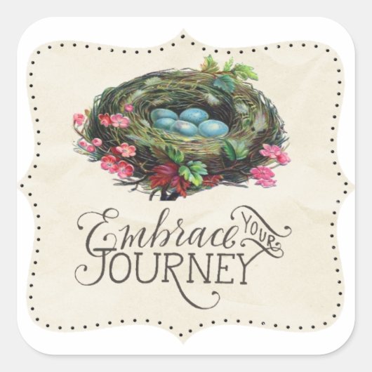 Bird Nest Sticker (Voorkant)