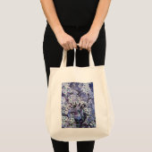 BIRD NEST, wit blauw Tote Bag (Voorkant (product))
