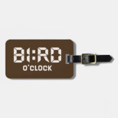 BIRD O'Clock Bagagelabel (Voorkant horizontaal)