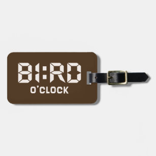 BIRD O'Clock Bagagelabel