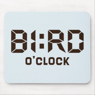 BIRD O'Clock Muismat
