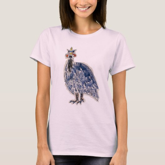 bird of hope/guineafoul t-shirt (Voorkant)