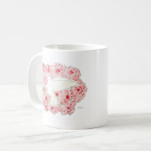 bird of hope_pigeon コーヒーマグカップ koffiemok (Voorkant links)