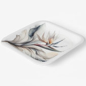 Bird of Paradise Bloemenkunst Papieren Bordje (Gebogen)