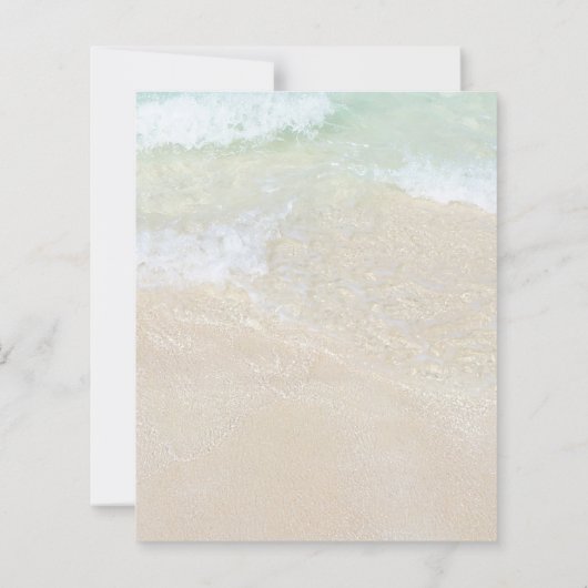 Bird of Paradise Budget bruiloft uitnodigingen (Achterkant)