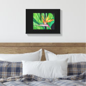 BIRD OF Paradise canvas Afdruk (Insitu (Slaapkamer))