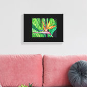 BIRD OF Paradise canvas Afdruk (Insitu (Woonkamer))