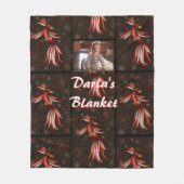 Bird of Paradise Fleece Deken (Voorkant)