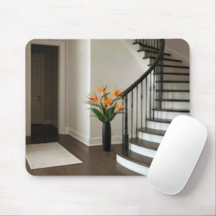 Bird of Paradise Floral Arrangement door een trap Muismat