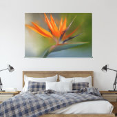 Bird of Paradise Flower Origineel schilderij Canvas Afdruk (Insitu (Slaapkamer))