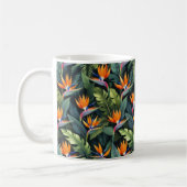 Bird of Paradise Flower Pattern Koffiemok (Links)