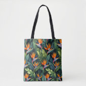 Bird of Paradise Flower Pattern Tote Bag (Voorkant)