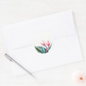 Bird of Paradise huwelijksgunst Stickers (Envelop)