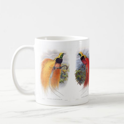 Bird of paradise koffiemok (Links)