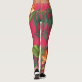 Bird of paradise Leggings (Achterkant)