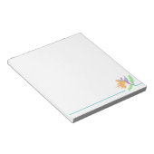 Bird of Paradise Notepad Notitieblok (Schuin)