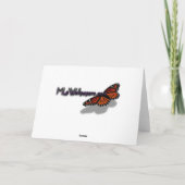 Bird of Paradise Orange Tropical Flower Bedankkaart (Achterkant)