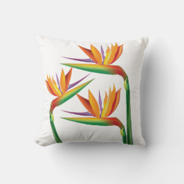 Bird of Paradise Tropische Bloem Kussen