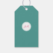 Bird of Paradise Tropische bruiloft gunst Labels Cadeaulabel (Achterkant)