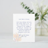 Bird of Paradise Wishing Well Bericht Kaarten (Staand voorkant)