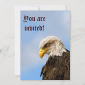Bird of Pray Bald Eagle Kaart (Voorkant)