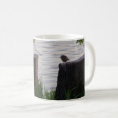 Bird on a Stump Mug Koffiemok (Voorkant rechts)