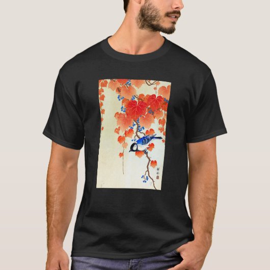 Bird on Branch by Ohara Koson T-shirt (Voorkant)