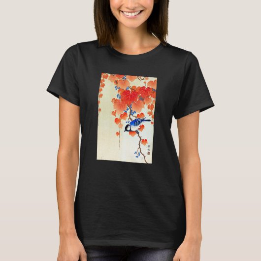 Bird on Branch by Ohara Koson T-shirt (Voorkant)
