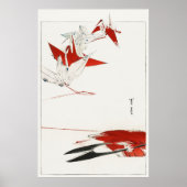 Bird Origami Poster (Voorkant)