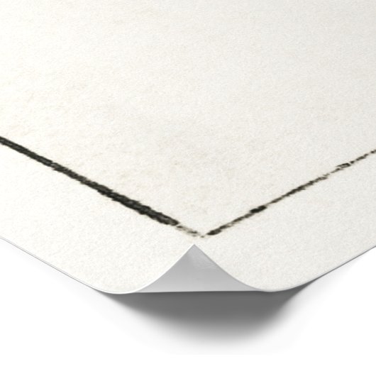 Bird Origami Poster (Hoek)