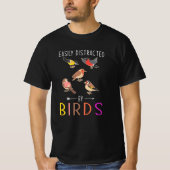 Bird Ornitholoog Gift T-shirt (Voorkant)