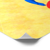 Bird Owl Monster Animated Character Poster (Hoek)