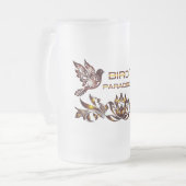 BIRD PARADISE Bierglas Matglas Bierpul (Voorkant links)
