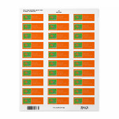Bird Paradise Hawaii return address label (Full Sheet)