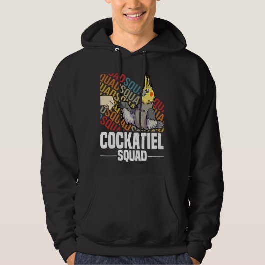 Bird Parrot Cockatiel  1 Hoodie (Voorkant)