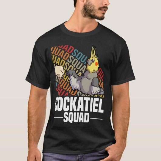 Bird Parrot Cockatiel  1 T-shirt (Voorkant)
