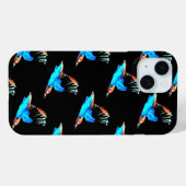 Bird Pattern Kingfish Case-Mate iPhone Case (Achterkant (horizontaal))