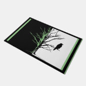 Bird Photography Crow of Raven Deurmat (Schuin)
