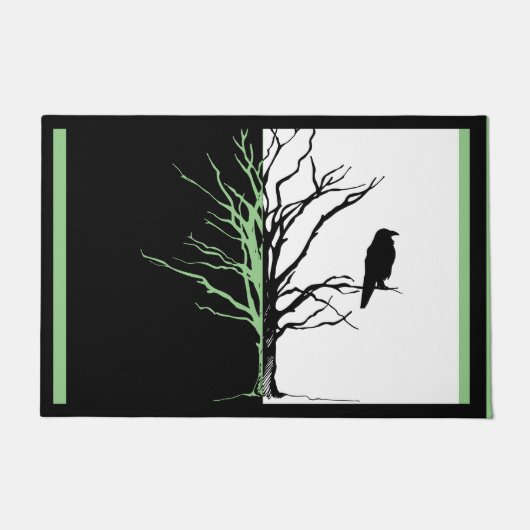 Bird Photography Crow of Raven Deurmat (Voorkant)