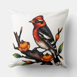Bird pillow kussen