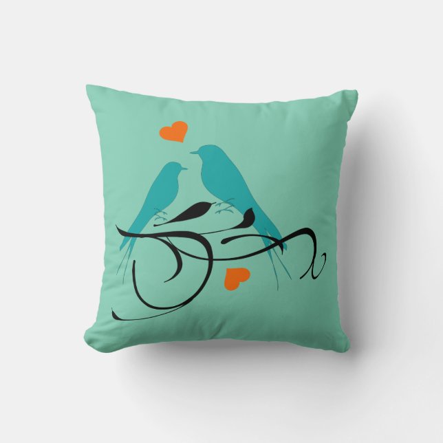 Bird Pillow Kussen (Voorkant)