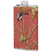 Bird & Plant Janpanese sierkunst Heupfles (Links)