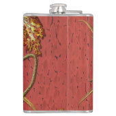 Bird & Plant Janpanese sierkunst Heupfles (Achterkant)