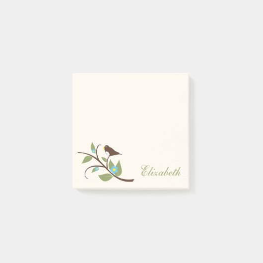Bird Post-it® Notes (Voorkant)