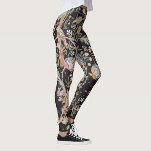 Bird & Rabbit in The Flower Garden, William Morris Leggings