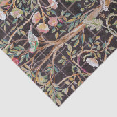 Bird & Rabbit in The Flower Garden, William Morris Tissuepapier (Detail)