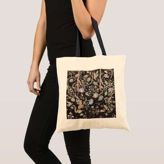 Bird & Rabbit in The Flower Garden, William Morris Tote Bag (Voorkant (product))
