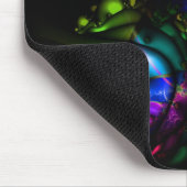 Bird Rainbow Fractal Mousepad Muismat (Hoek)